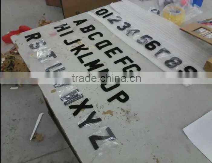 acrylic sign letter laser decorate letter