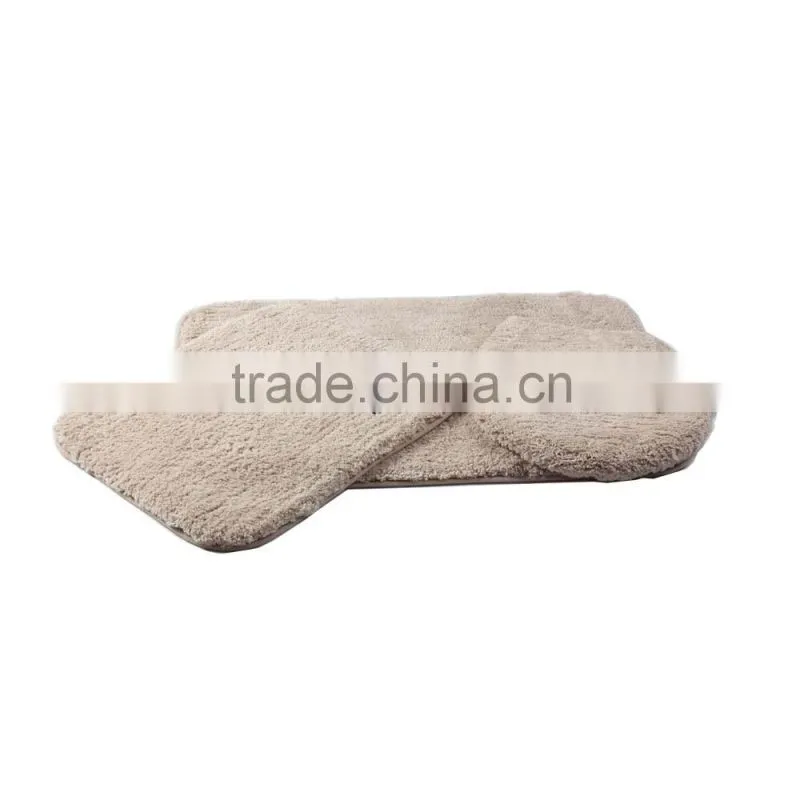 bathroom 3-piece set rug mat waterproof bathroom carpet