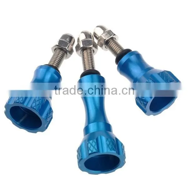 CNC Aluminum Adjustable Screw Thumb Knob Screw for Gopros Hero3+/3/2/1
