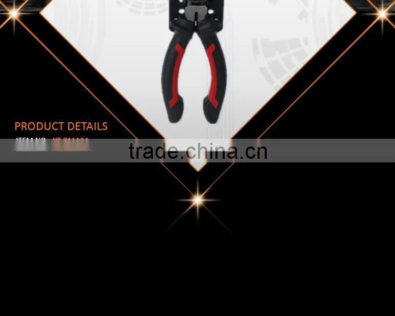 6" PVC PLastic Handle Long Nose Cutting Pliers