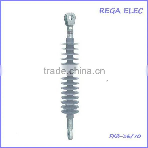 33kV Suspension Composite Insulator,Composite polymer Suspension Rod Insulator