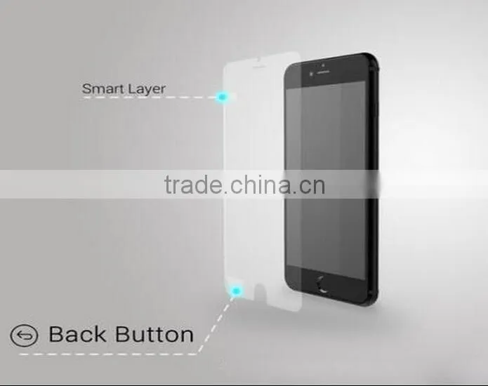 Explosion-Proof Ultrathin Premium Smart Tempered Glass Screen Protector for iphone 6 4.7" Protective Film 9H Film back button