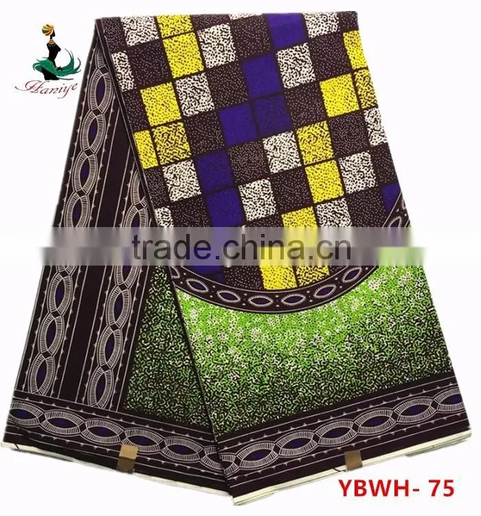 African Fabric For Sale Wax Prints Cotton Fabric for lady