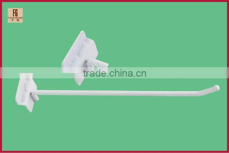 Metal slatwall clothes hanging hook
