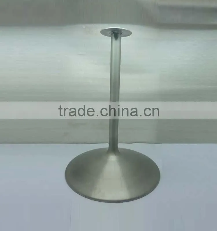 Custom wrought iron table bases unique black cast iron table base
