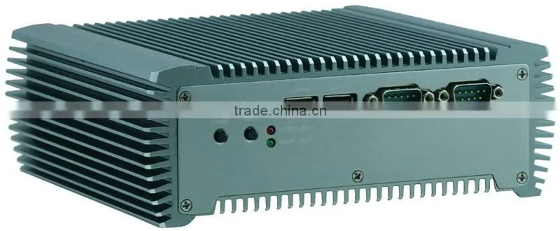 Atom N2800 dual core barebone computer Embedded industrial mini PC DC Power