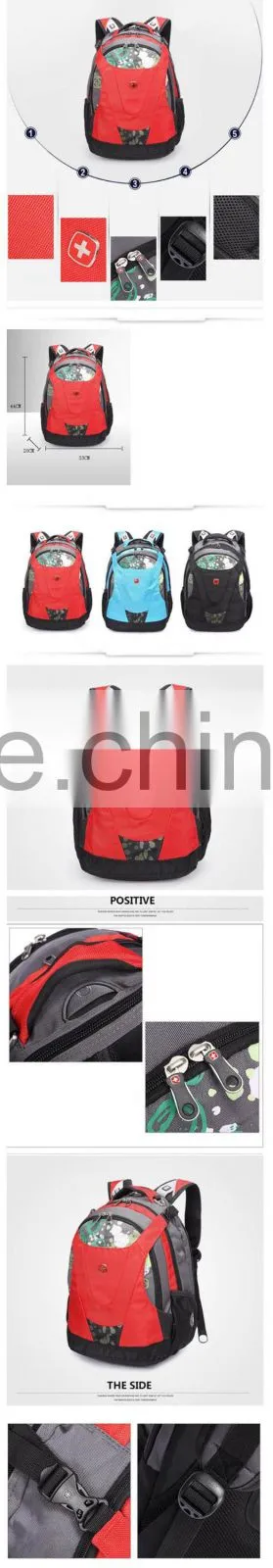 SoCal Multicolor outdoor camouflage backpack for business travel(LAPB15-015)