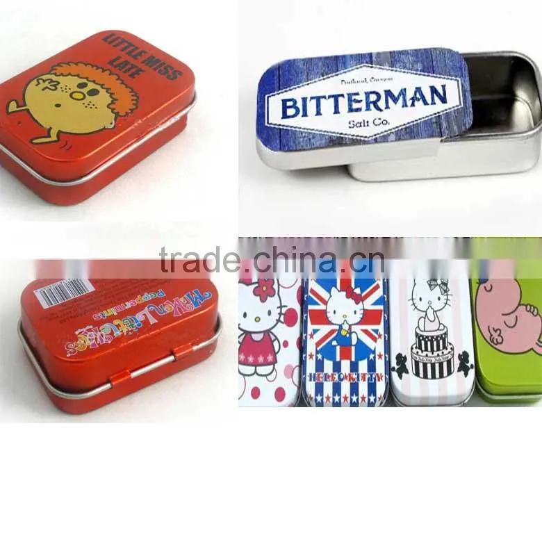 soap rectangular tin box gift tin box tin can