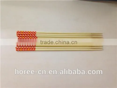 Japanese bamboo chopsticks with design