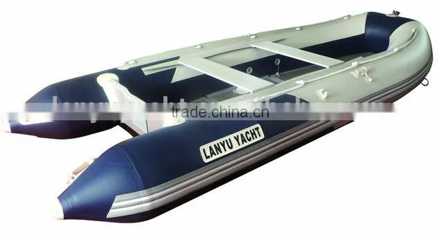 2015 CE LanYu inflatable boat with aluminum floor