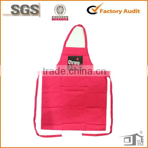 Hot Selling Commercial Restaurant Home Bib Spun Poly Cotton Kitchen Aprons