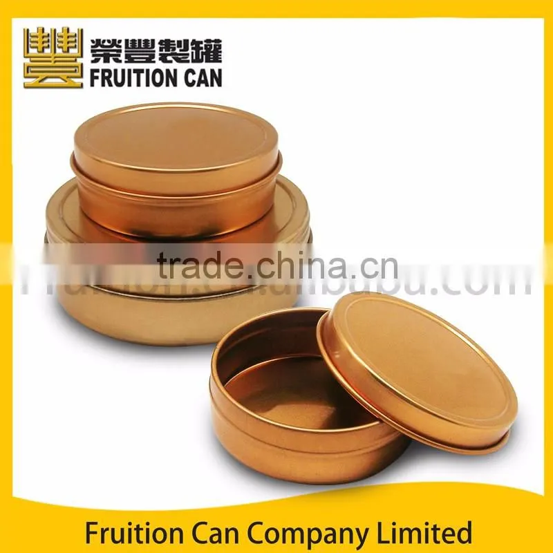 Small round 2-piece tin