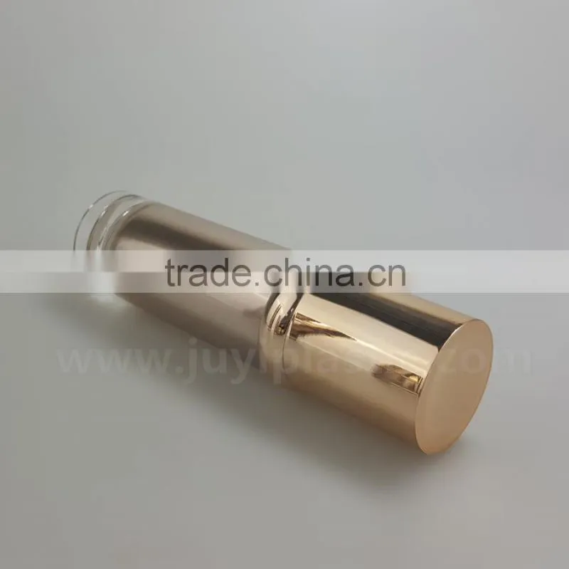 Round Cosmetic Acrylic Bottle, Acrylic Lotion Bottle With Pump