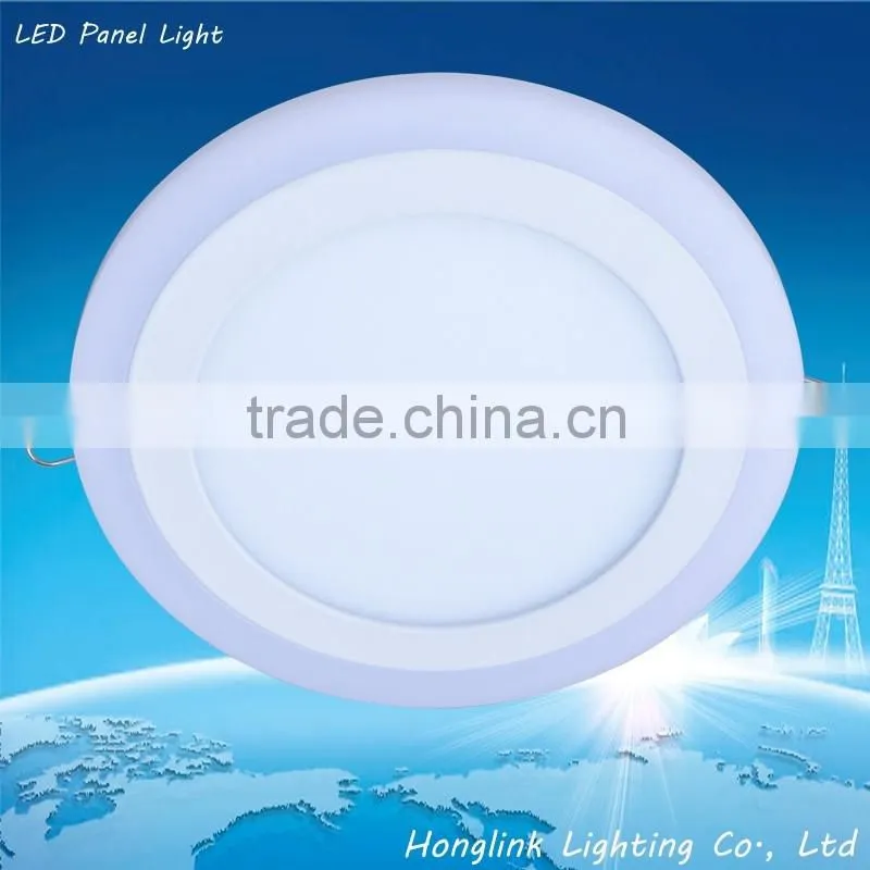 3w 6w 9w 12w 15w aluminum recessed LED panel downlight