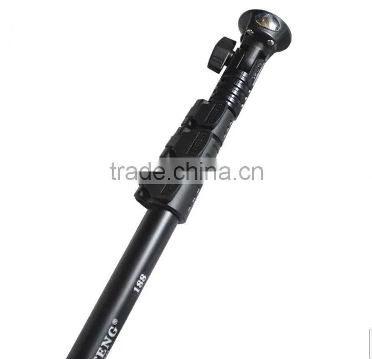 Retractable 48.4-inch Selfie Stick Self Portrait Monopod/Unipod With Clip Phone Holder For Camera Mobilephones