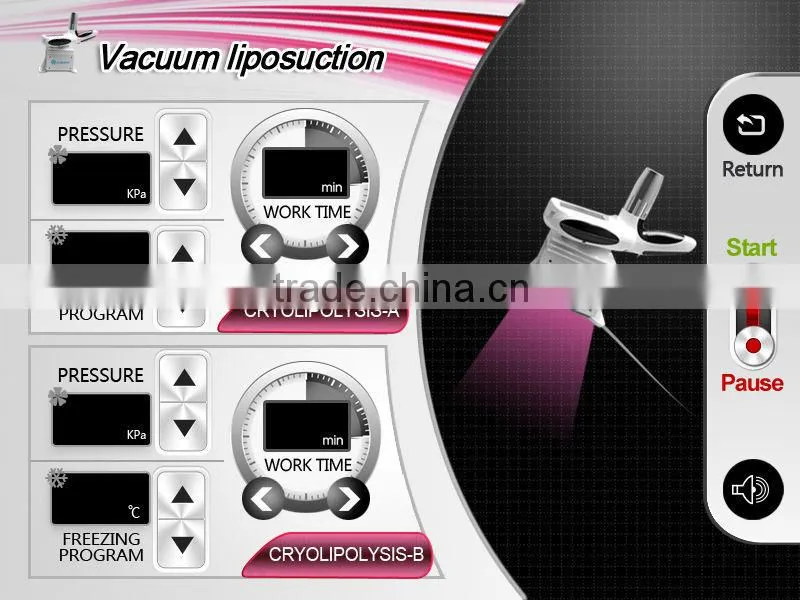 Most Effective Fat Freezing Cryogenic Lipolysis Machine