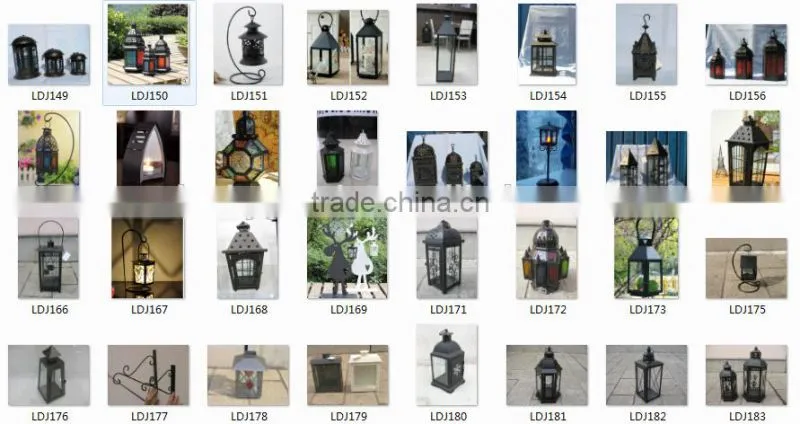 classic house shape indoor decorative cheap candle lantern for sale
