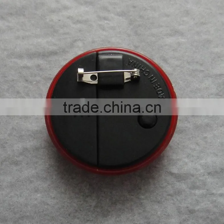 LED Flasher Badge