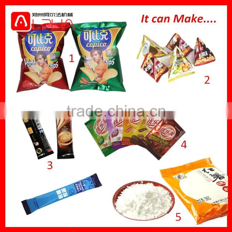 Sachet packaging machine/suagr sachet packing machine/pouch filling machine