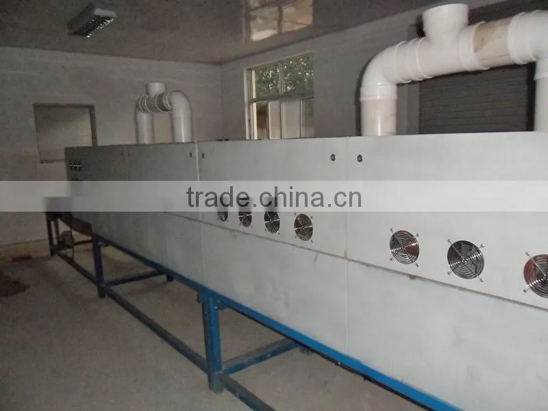 Hot-air drying silkworm Pupae