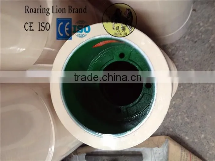 8" White Rice Husk Rubber Roller