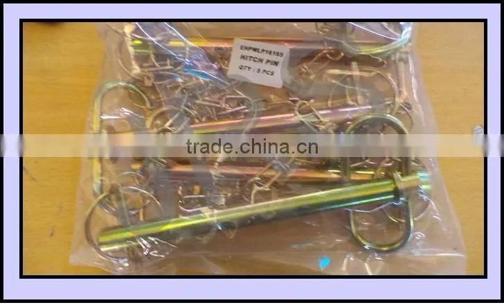 Good quality red handle hitch pin with hair pin
