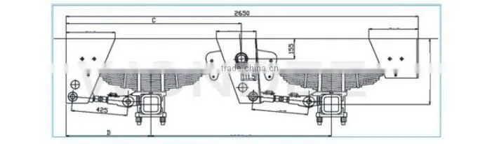 China German Type Mechanical Suspension