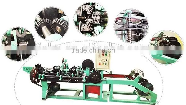 single barbed wire machine
