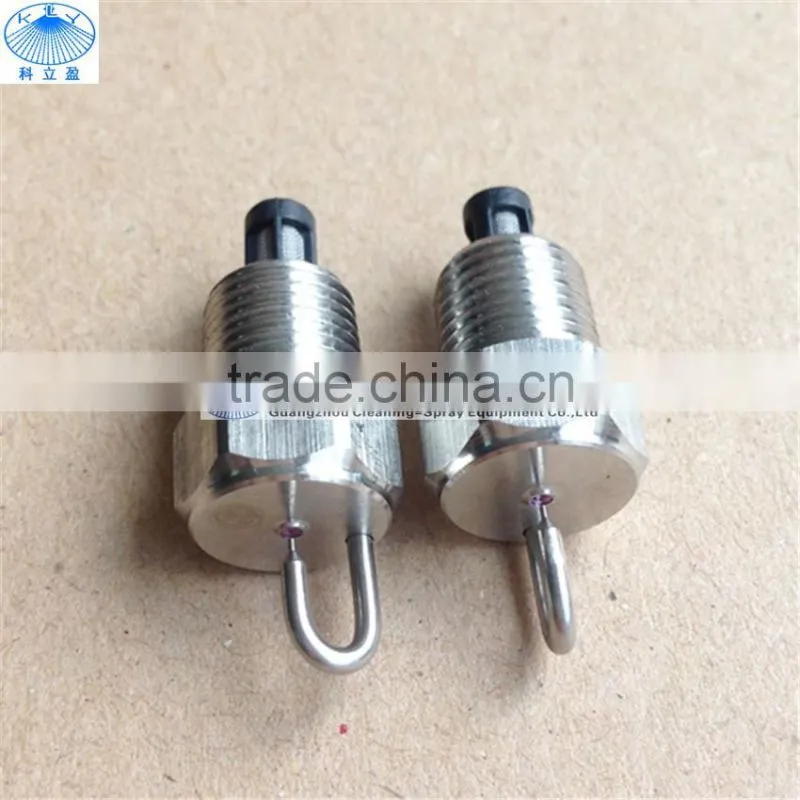 Ruby orifice mist spray nozzle with ss filter