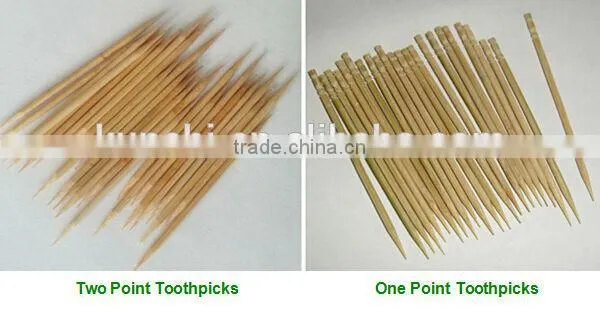 Best quality in China wood tooth pick machine line with whole production line