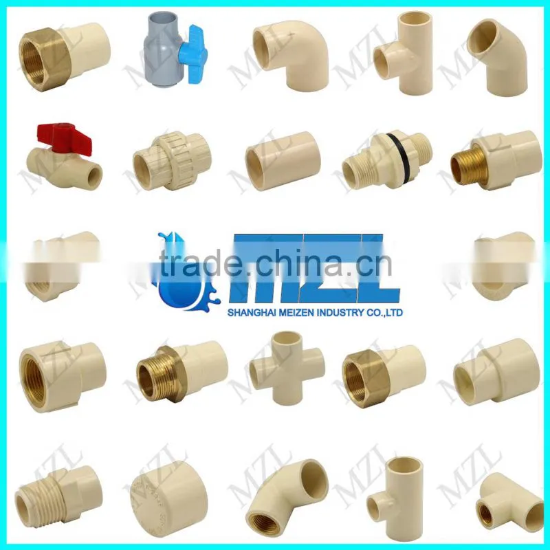 Good quality Agricultural CPVC Pipe Fitting Male Adapter