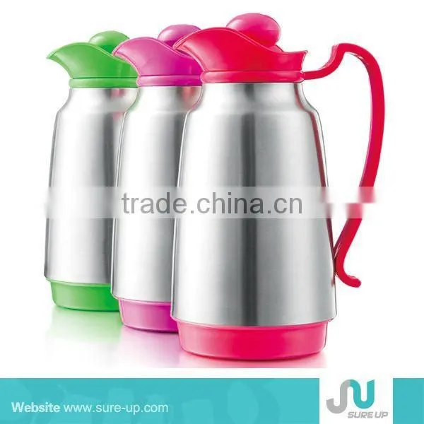 Thermos silver coffee pot