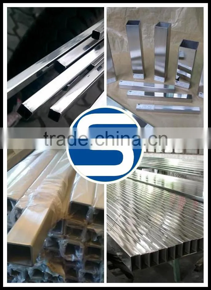sus 304 fluid welded stainless steel tube / pipe