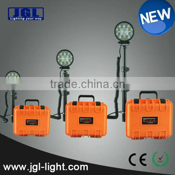 With colorful tool case LED Work Light stand Model RLS-24W boat search light