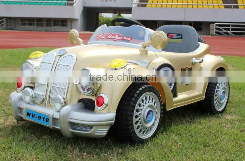 Baby Electric Ride On Car Retro Style