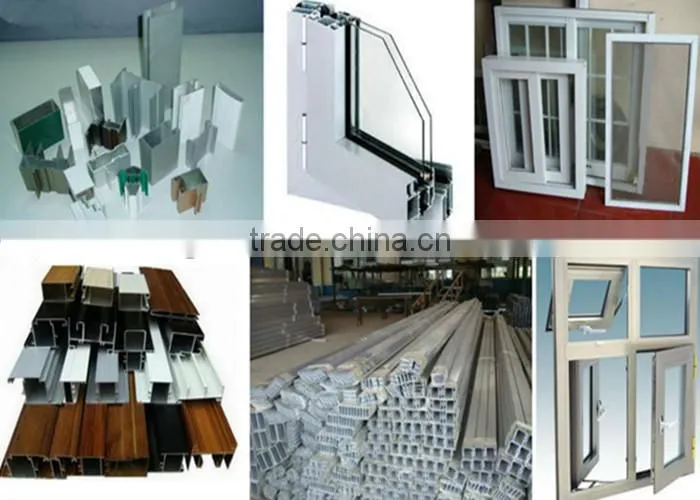 Sound/heating insulating hollow glass aluminium door
