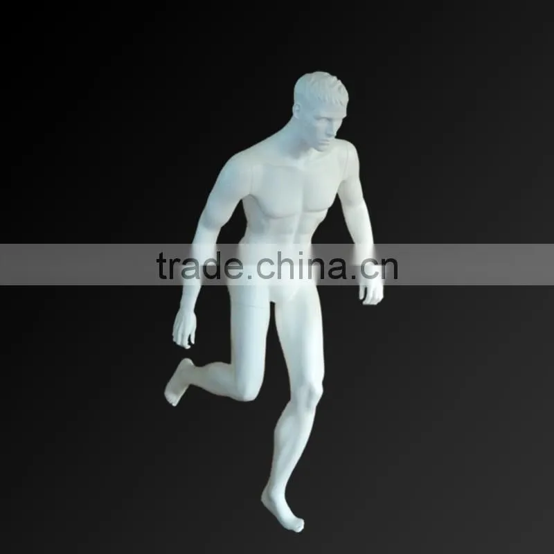 Training soccer sports display male mannequin for display