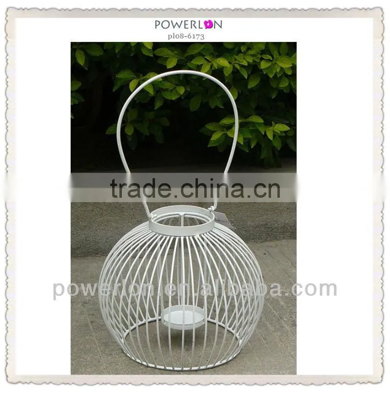 2014 popular antique metal garden candle lantern