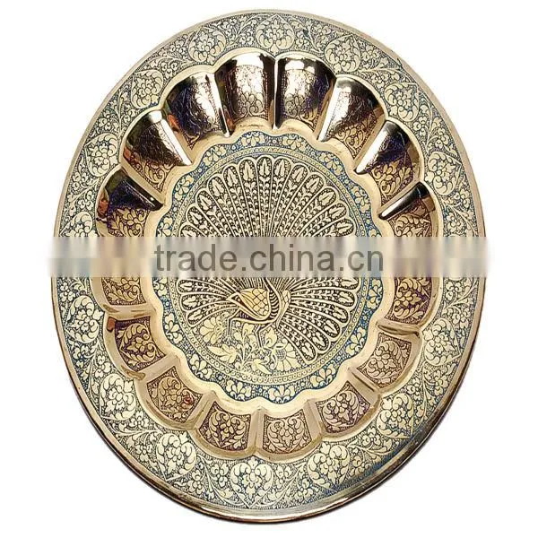 Handmade gift item gold and silver plated goblets