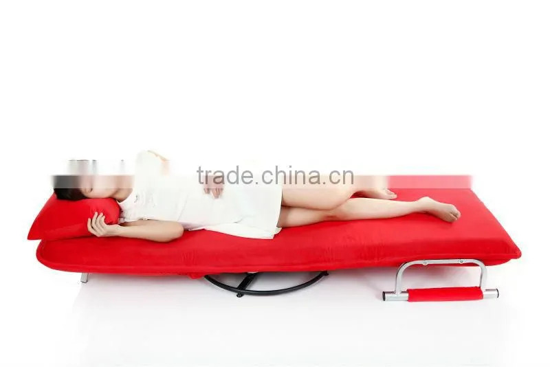 Portable folding floor chair fold down sofa bed