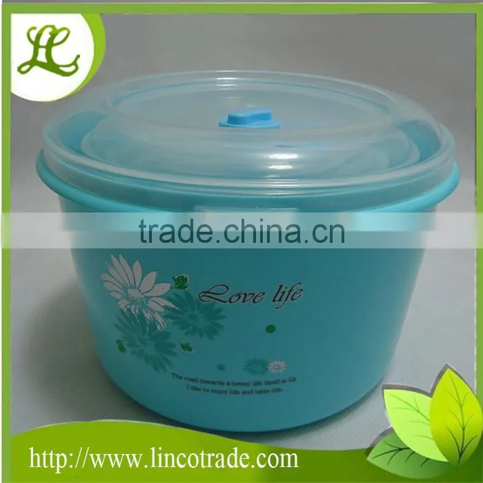 Household 4-piece Plastic Microwave Food Container