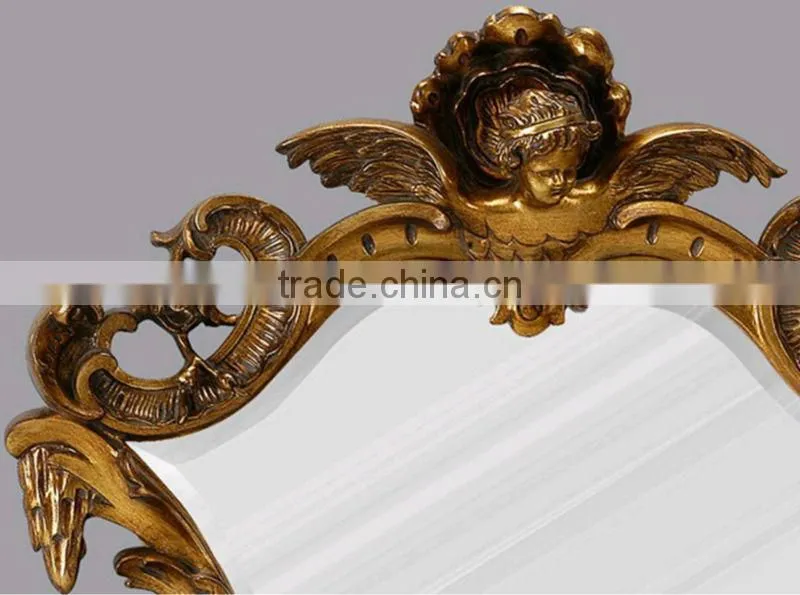 Ornate resin Living room Decorative wall mirror FA-033S-01