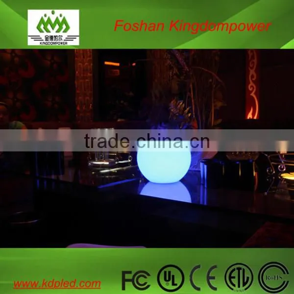 waterproof remote control led ball for swimming pool