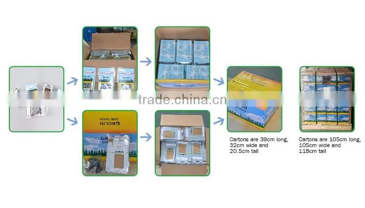 BL27 .404" 1.6mm Semi chisel chain fit for 070 big chain saw