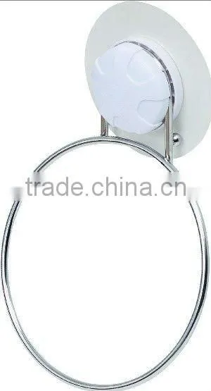 Suction bathroom accessories towel ring