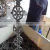 ornamental cast iron post tops for fence/gates