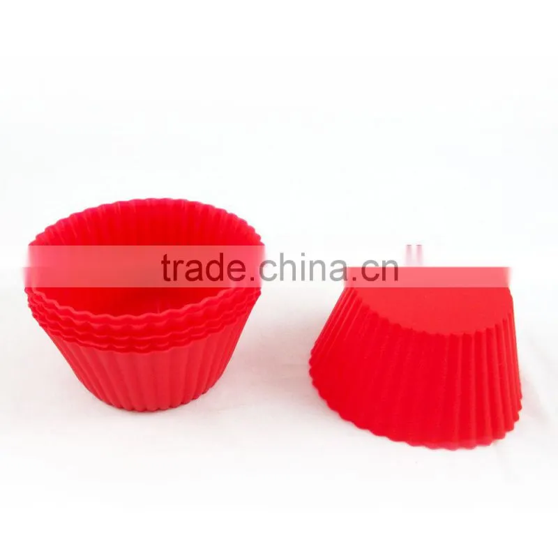 Silicone Cake Cupcake Mold Case Muffin Chocolate Cookie Baking Mould