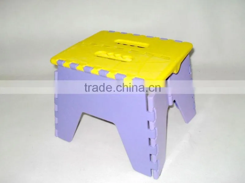 Customized printing plastic folding step stool