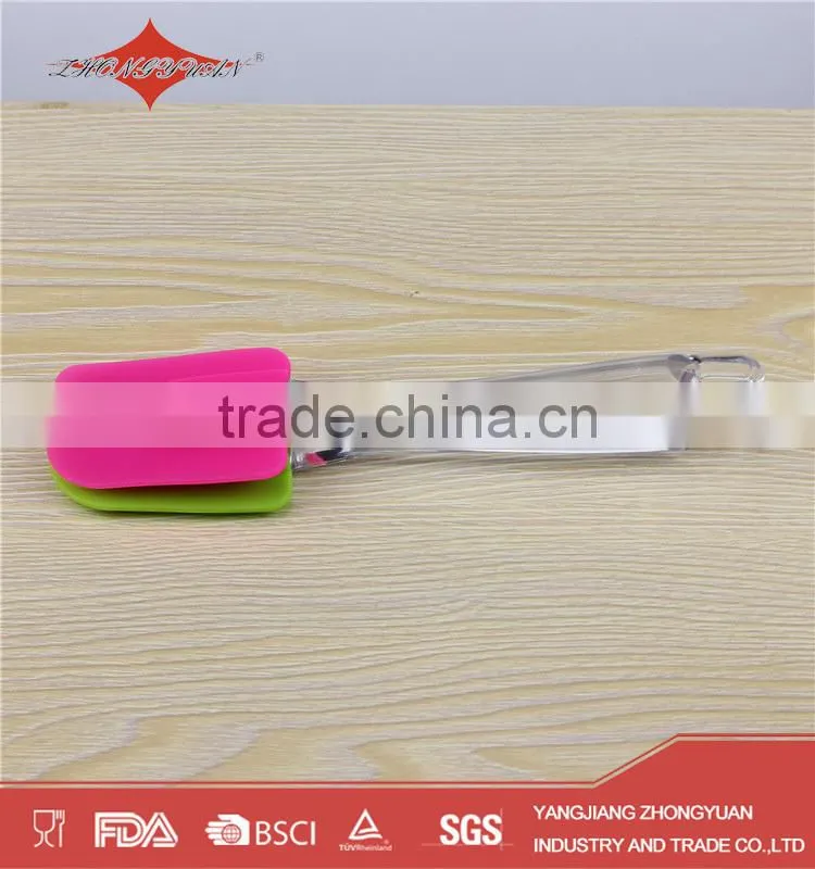 solid color silicone spatula for bakery tools