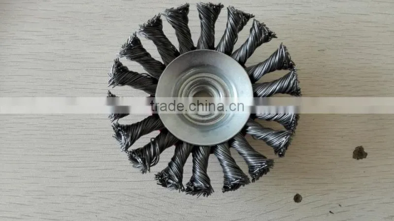 95mm x M14 FLAT TWIST KNOT BRUSH